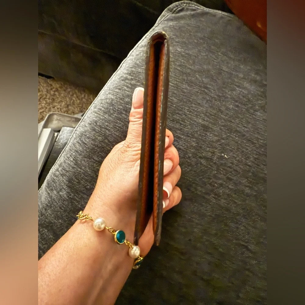 Authentic Rare Louis Vuitton‎ vintage men’s Brown Monogram card/wallet clean EUC - Picture 5 of 16